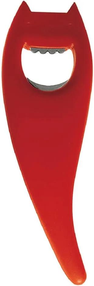 Alessi | Diabolix - Design Bottle Opener in Thermoplastic Resin, Red