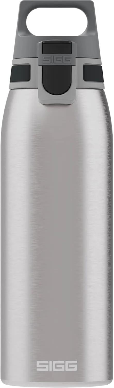 SIGG - Reusable Water Bottle - Shield ONE - Leakproof - Recyclable - BPA Free - Brushed - 34 Oz