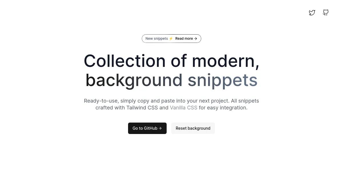 bg.ibelick - ready-to-use background snippets for web developers