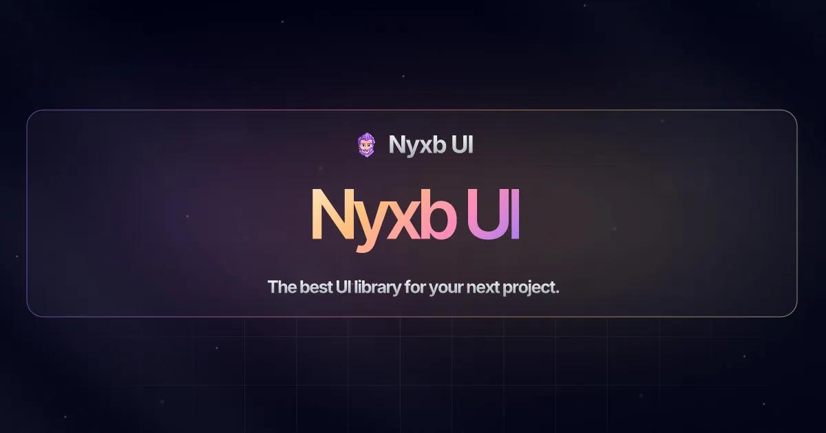 Nyxb UI