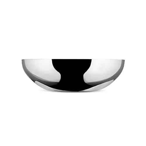 Alessi"Double" Bowl, Large, Silver