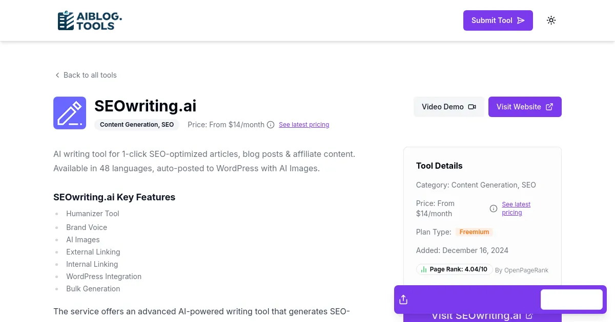 SEOwriting.ai