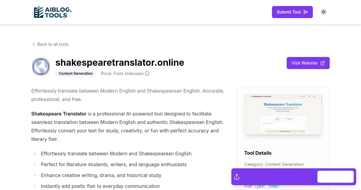 shakespearetranslator.online