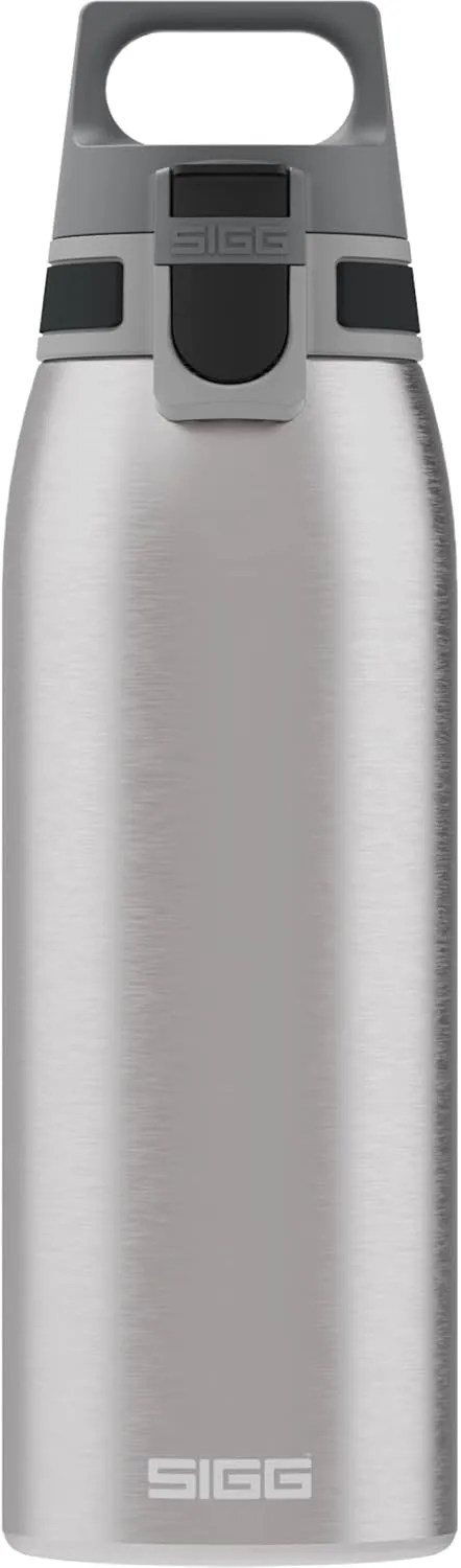 SIGG - Reusable Water Bottle - Shield ONE - Leakproof - Recyclable - BPA Free - Brushed - 34 Oz