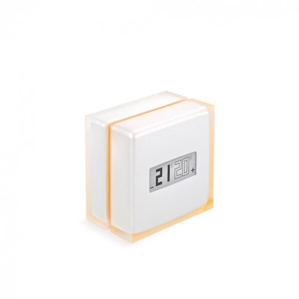 Netatmo Thermostat Connecté et Intelligent pour chaudière individuelle, NTH01-FR-EC