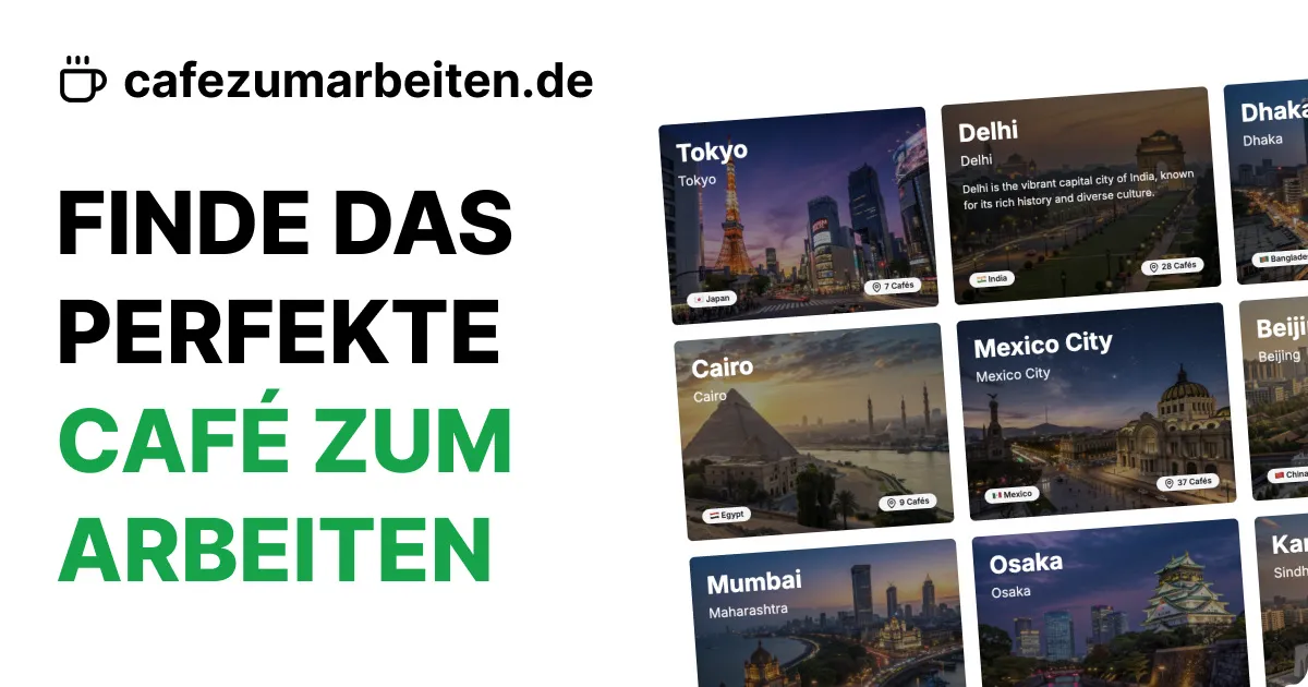 Café zum Arbeiten