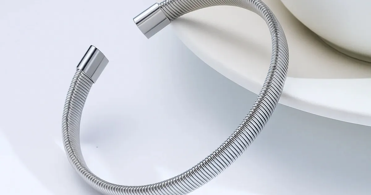 Flexible Spring Coil Bracelet