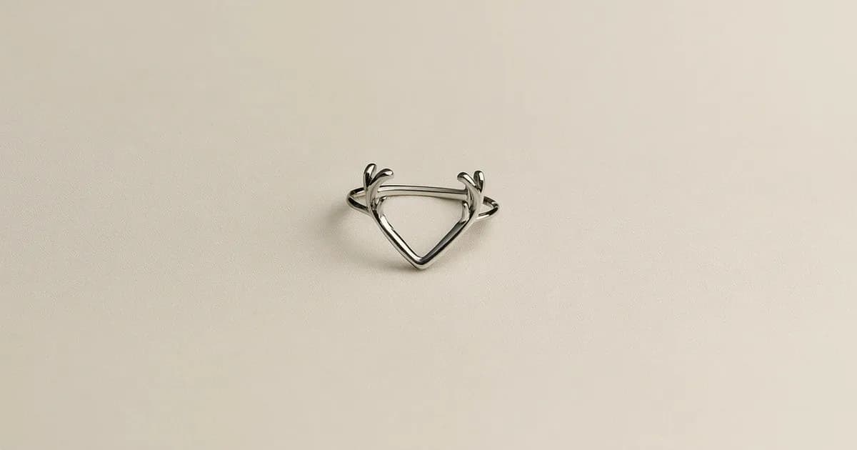 Christmas Reindeer Ring