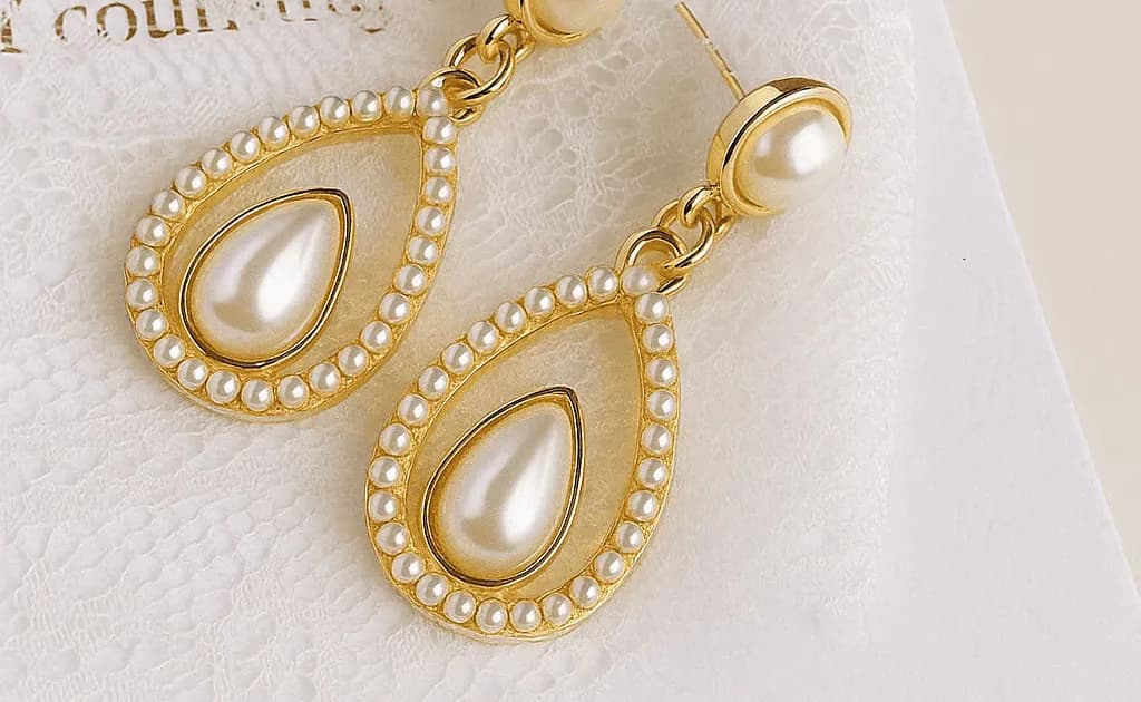 Teardrop Drop Earrings
