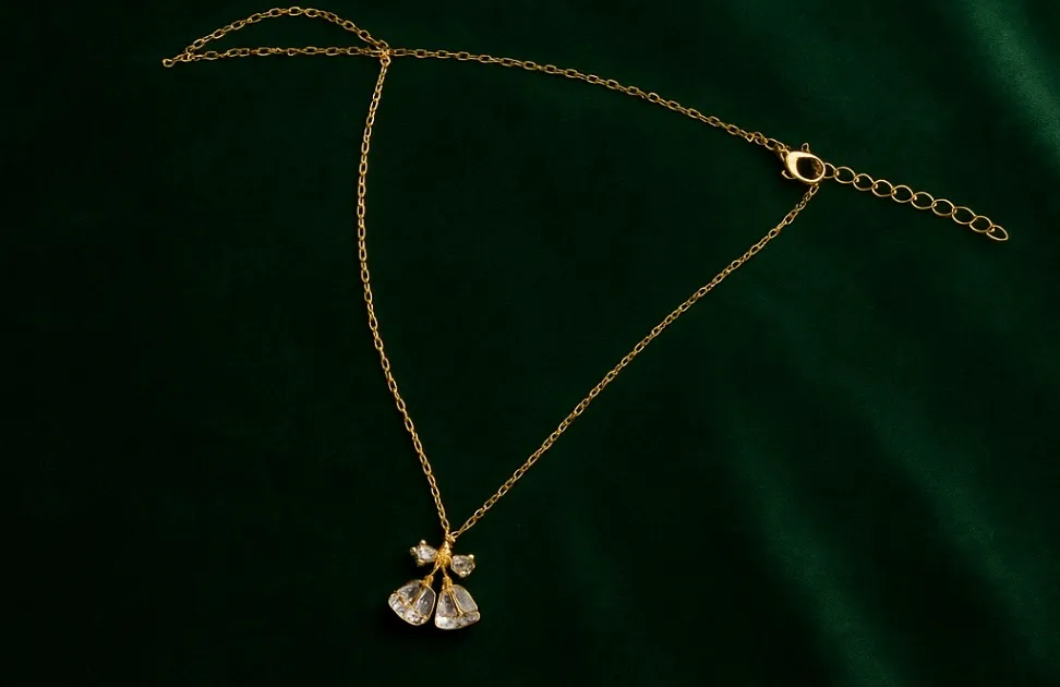 Trendy Crystal Drop Pendant