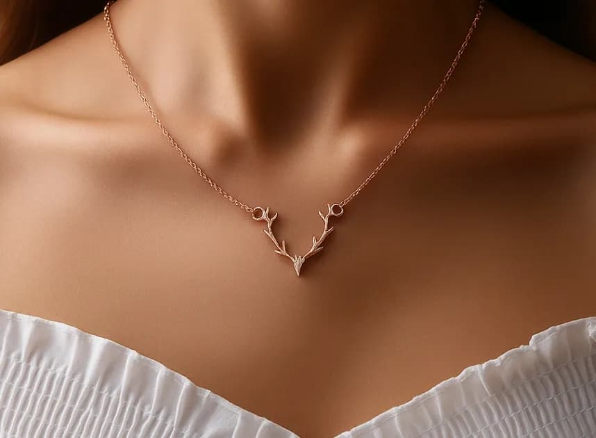 Raindeer Necklace