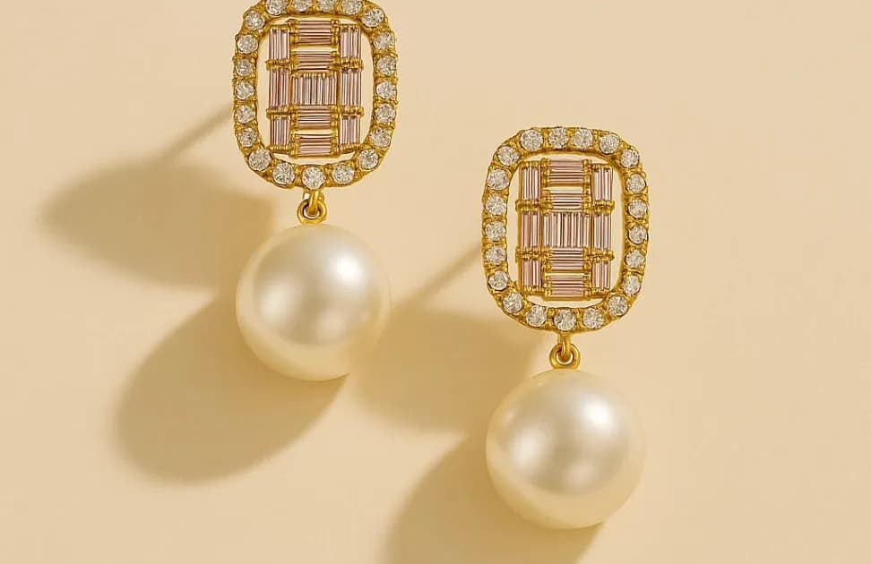 Luxury Pearl Drop Earrings