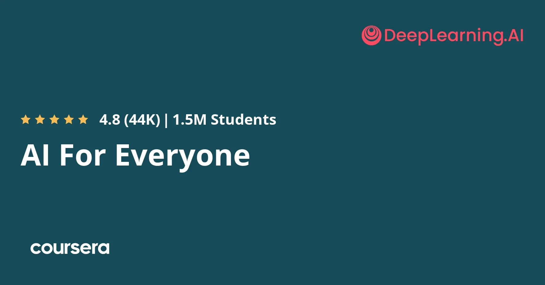 AI For Everyone Course (DeepLearning.AI)