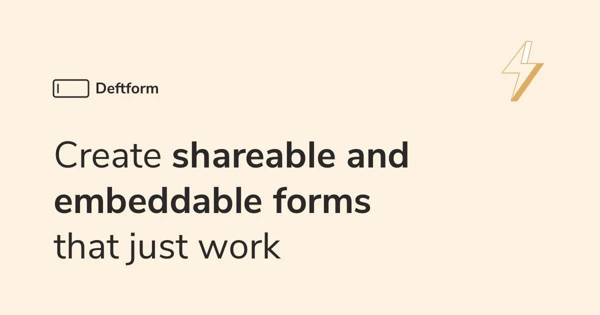 Powerful Form Builder and Online Form Creator