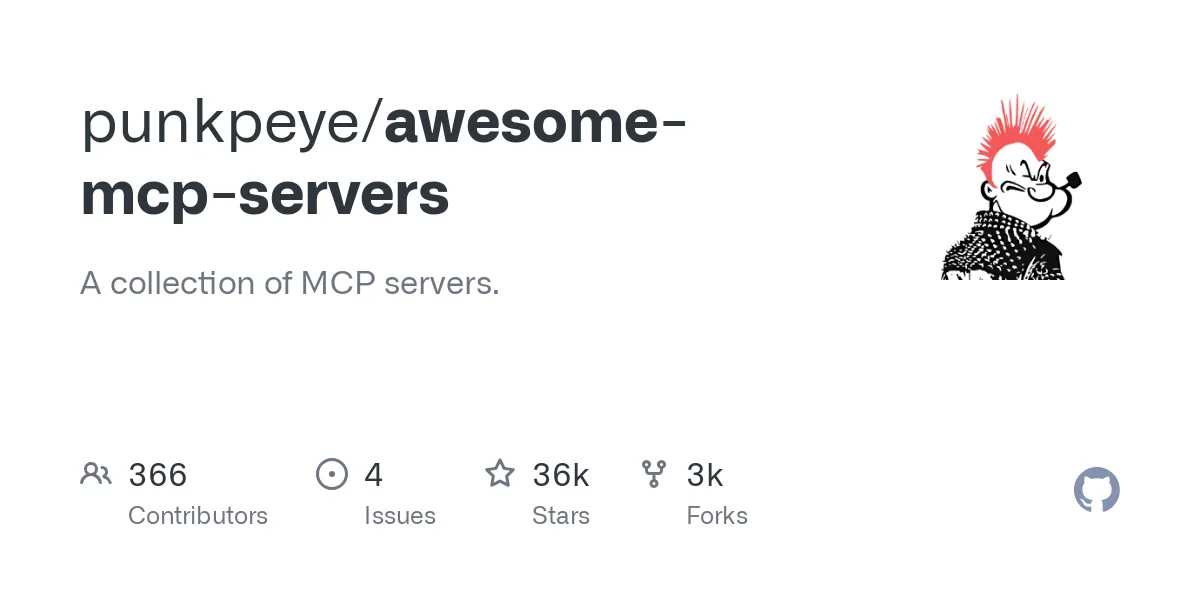 punkpeye/awesome-mcp-servers