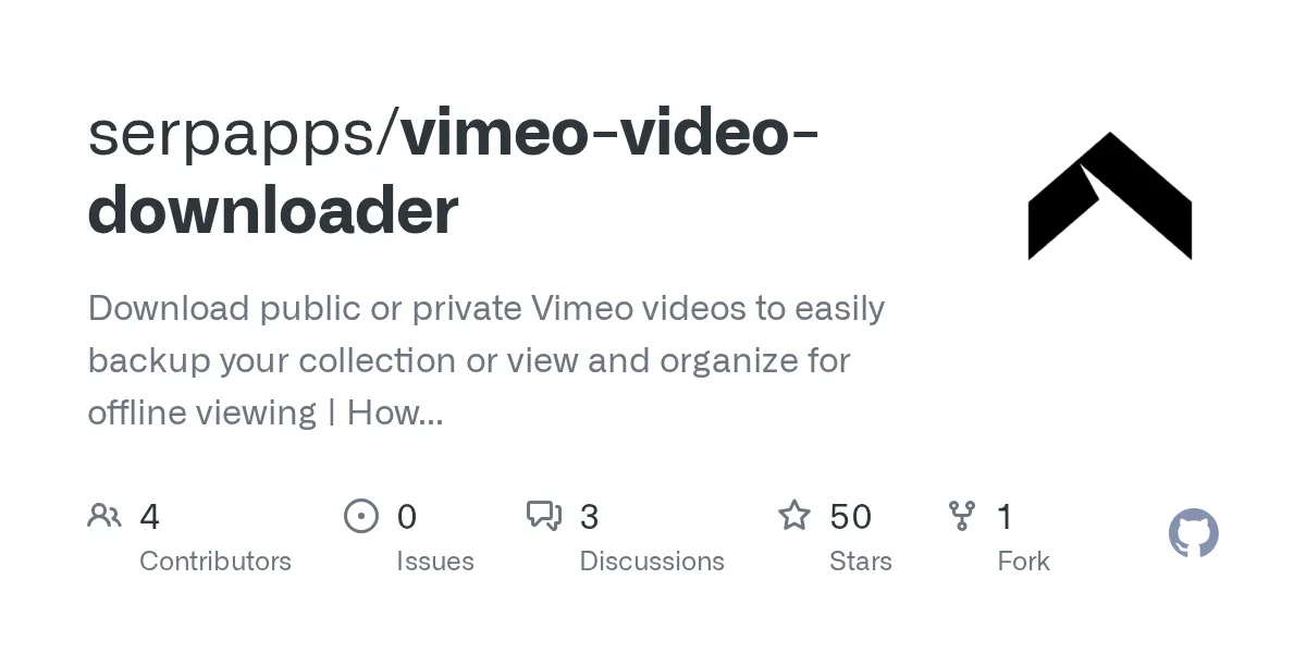 serpapps/vimeo-video-downloader