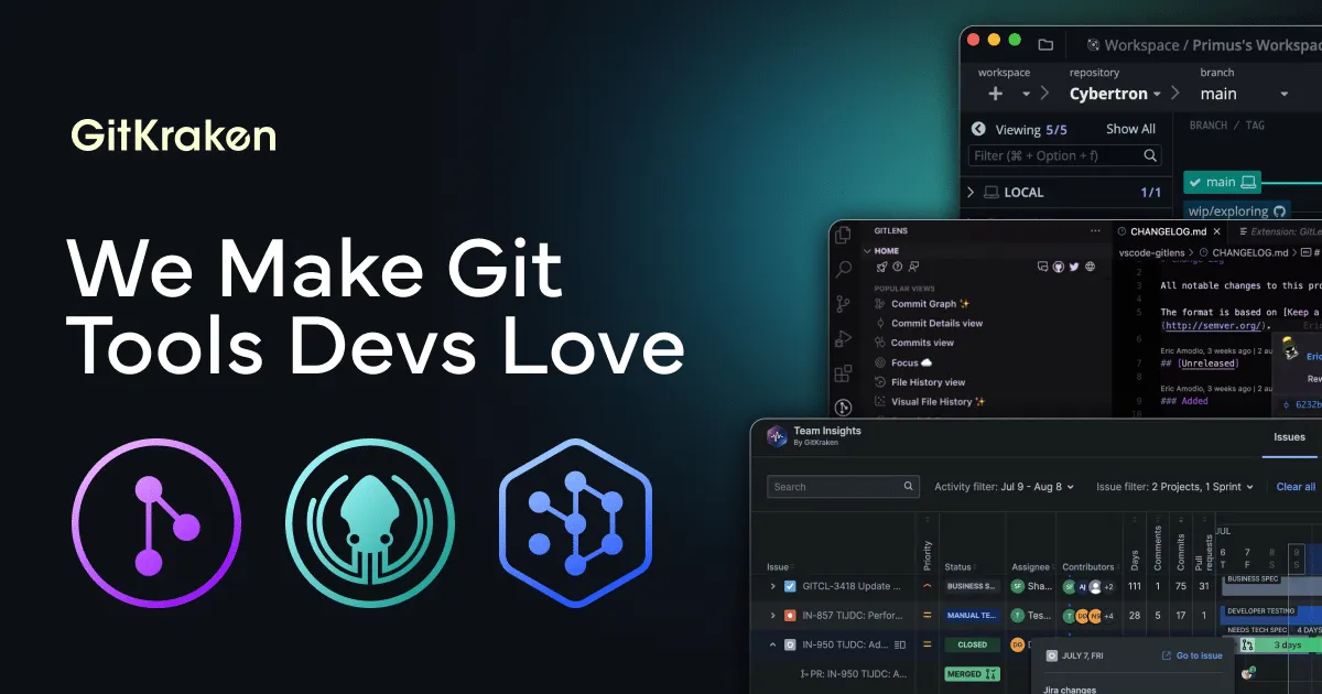 GitKraken Legendary Git Tools