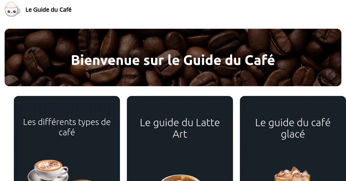 Le Guide du Café