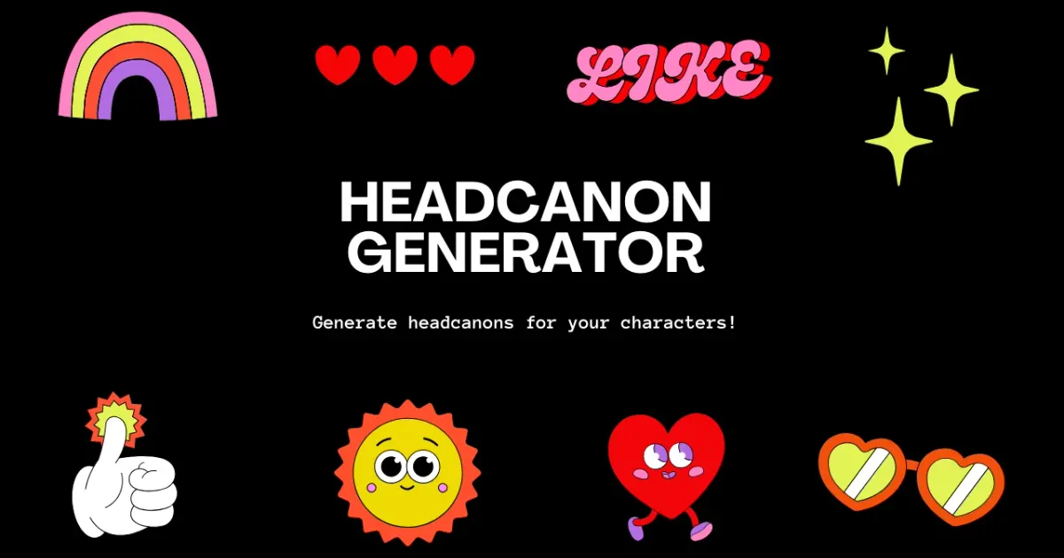 Character Headcanon Generator