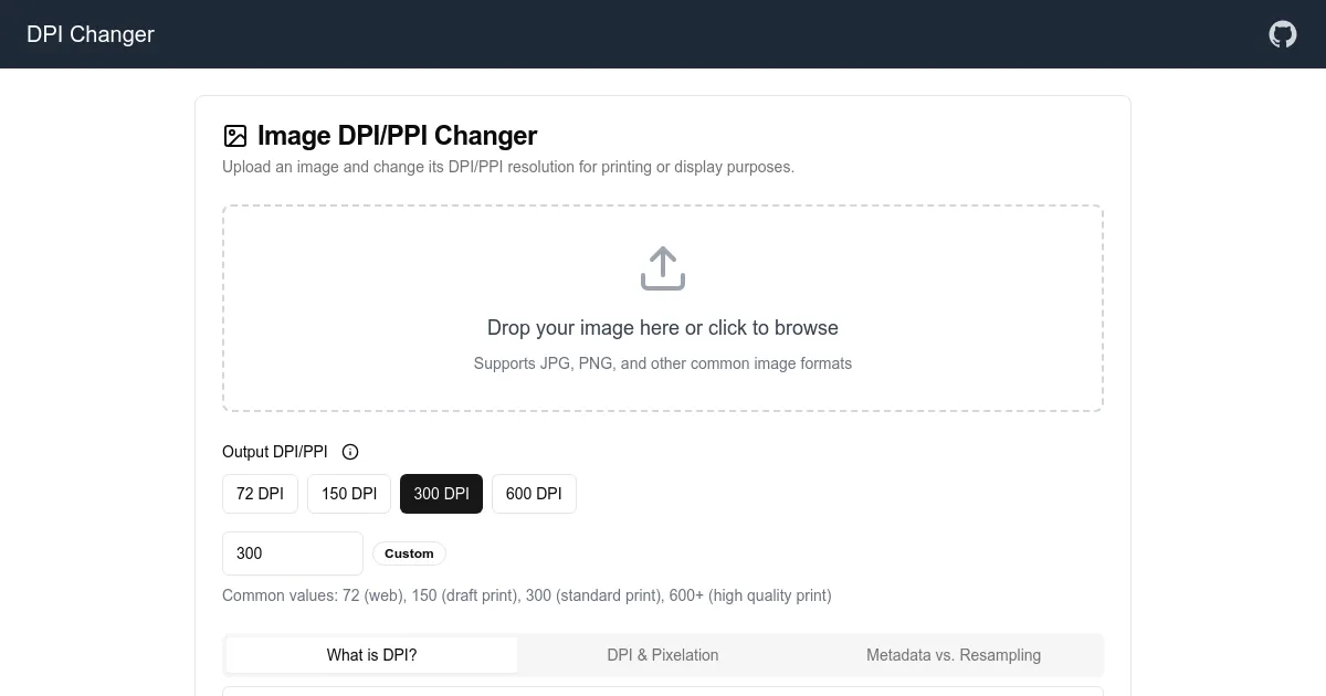 DPI Changer