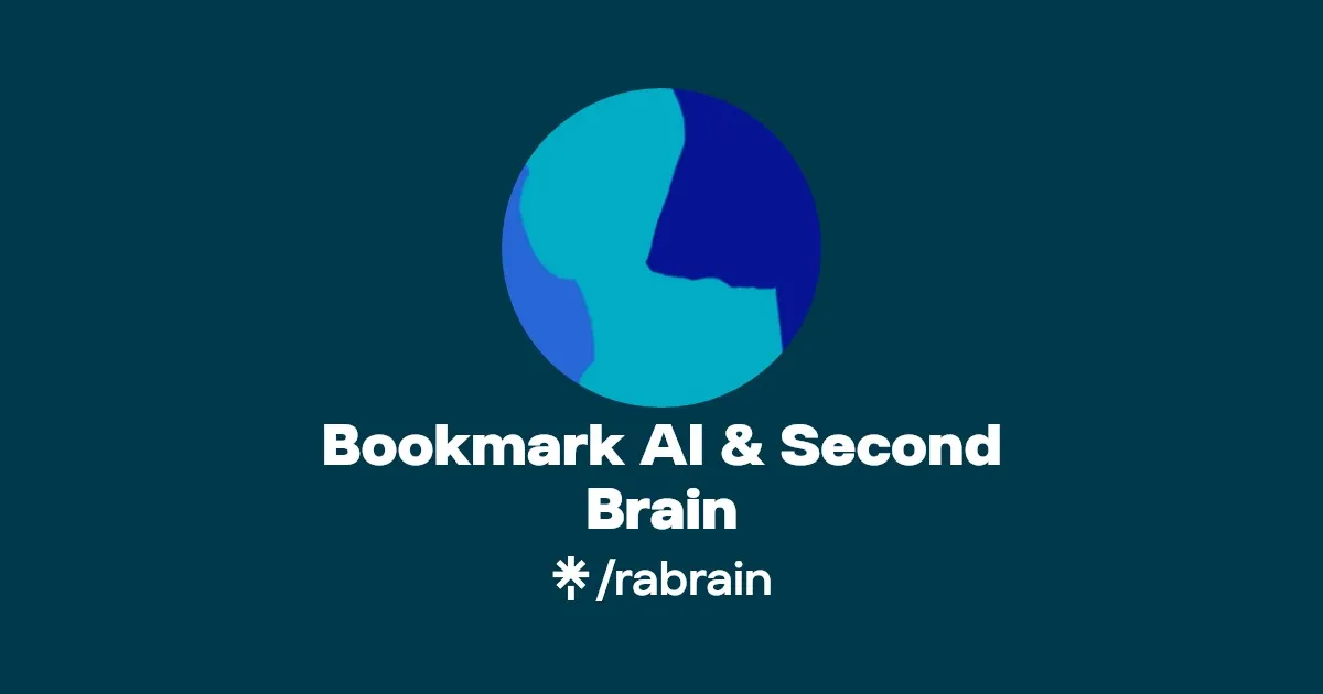 Bookmark AI & Second Brain