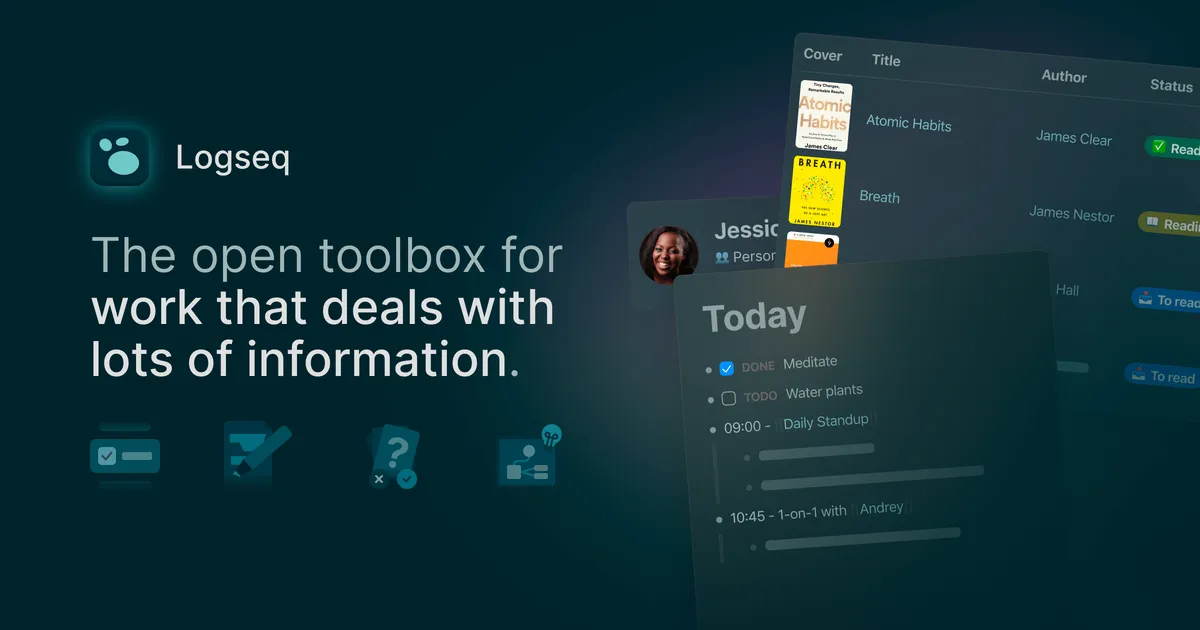 Logseq: A privacy-first, open-source knowledge base