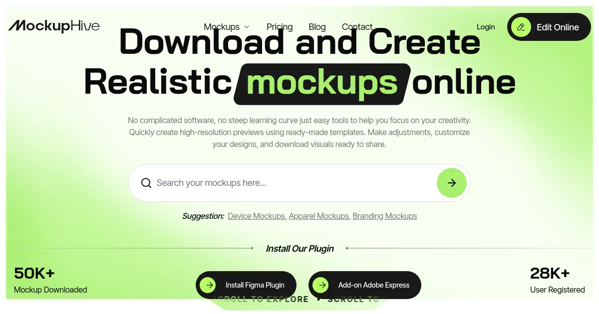 Free & Premium Mockups for Designers