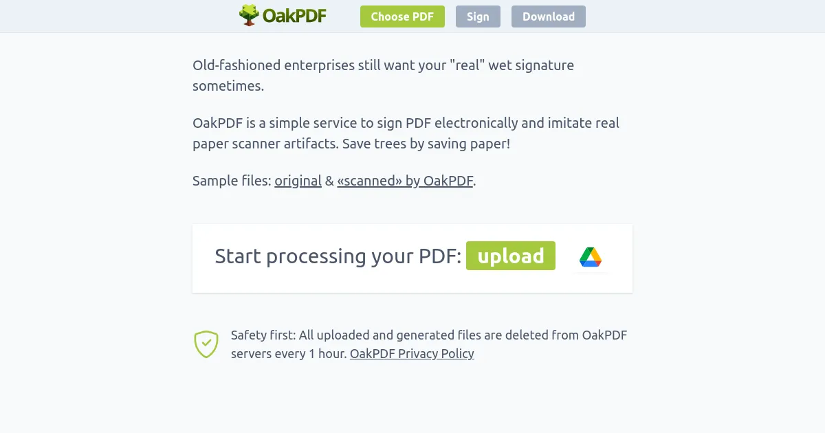 OakPdf PDF Editor