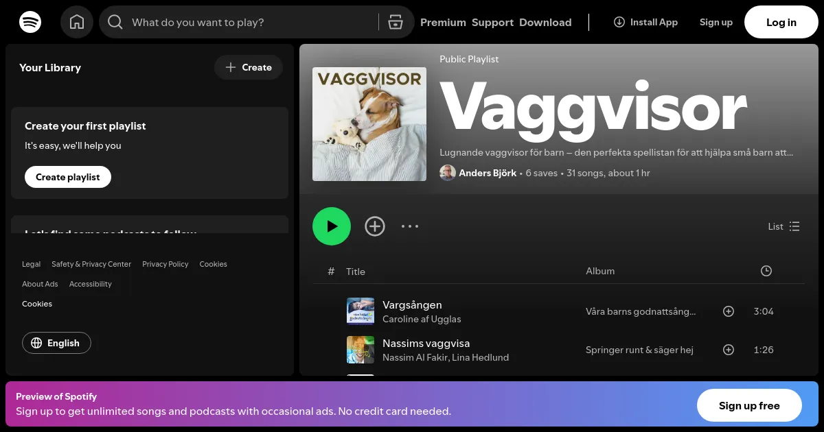 Vaggvisor