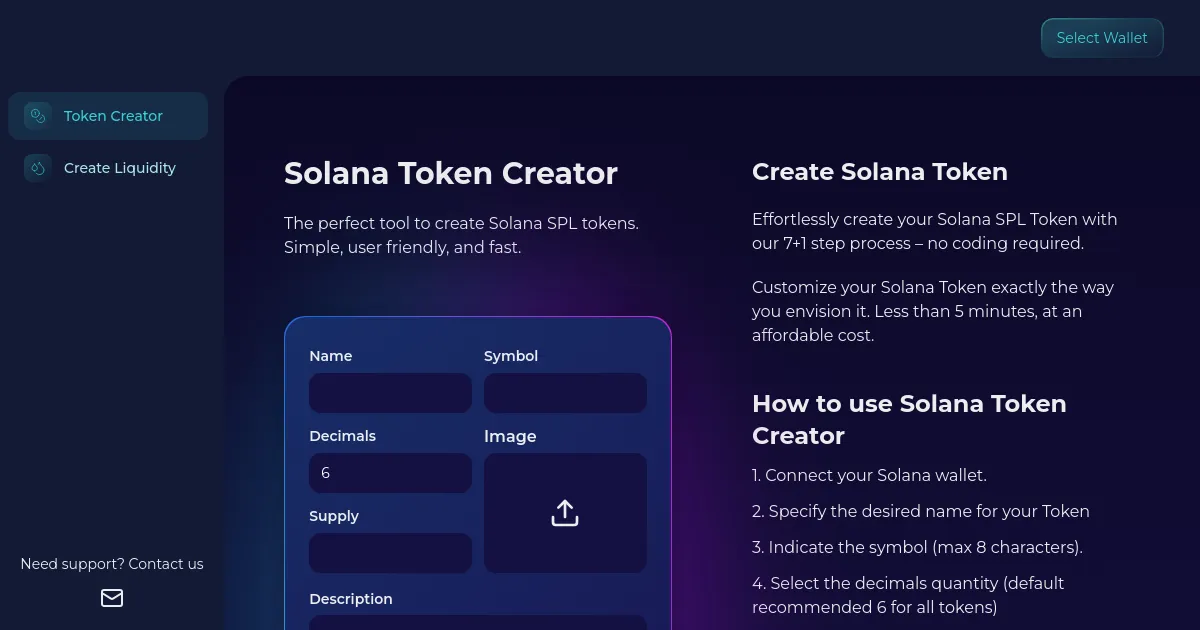 Solana Token Creator