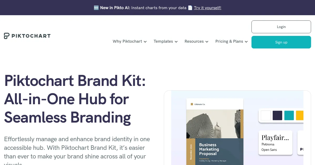 Piktochart Brand Kit: All-in-One Hub for Seamless Branding