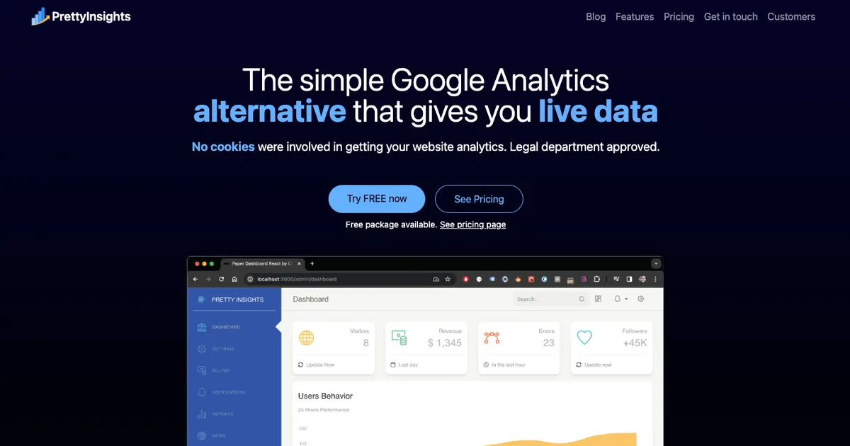 The best Google Analytics alternative
