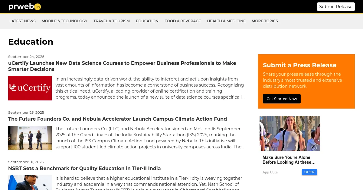 Latest Education News