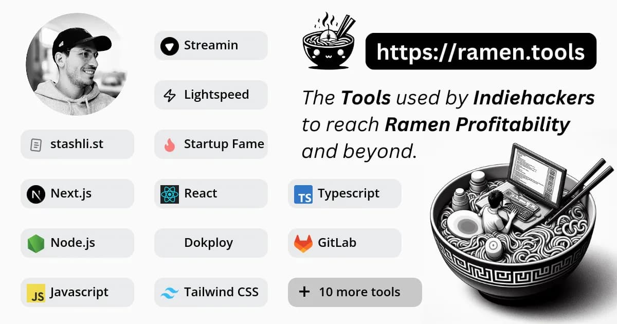 Enguerran's tech stack