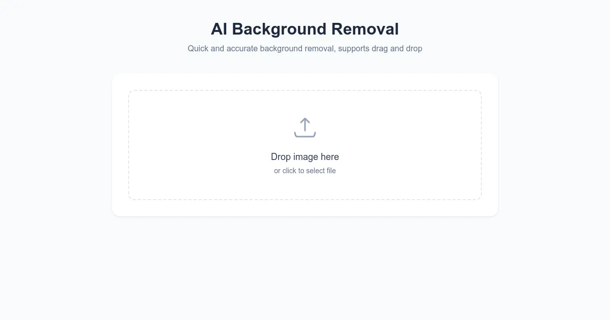Free Online Background Removal Tool