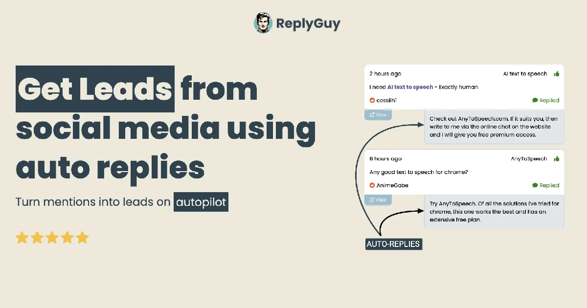 AI that mentions your product in online convos naturally