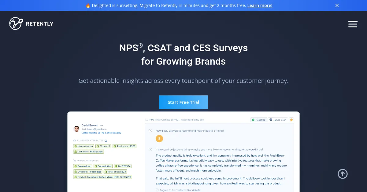 Customer Experience Management for B2B & Ecommerce Brands