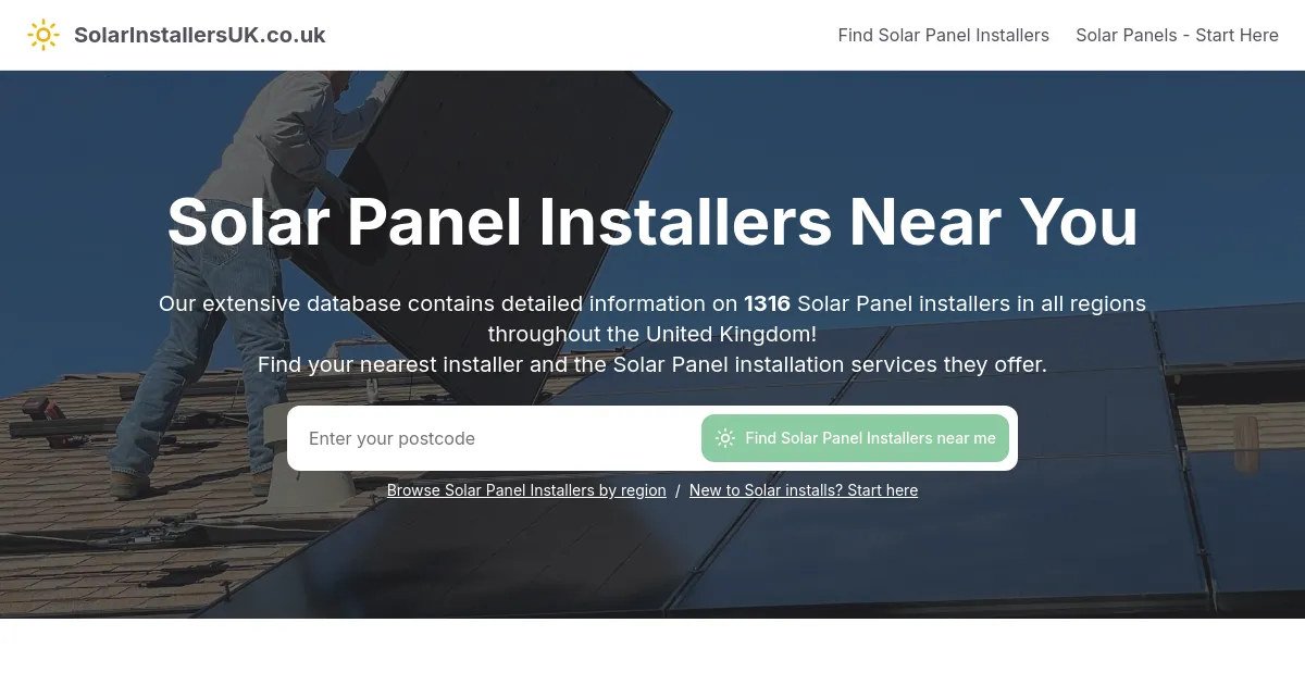 SolarInstallersUK.co.uk