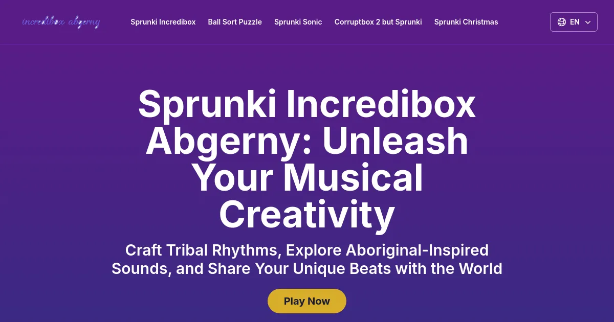 Create Unique Tribal Beats with Incredibox Abgerny