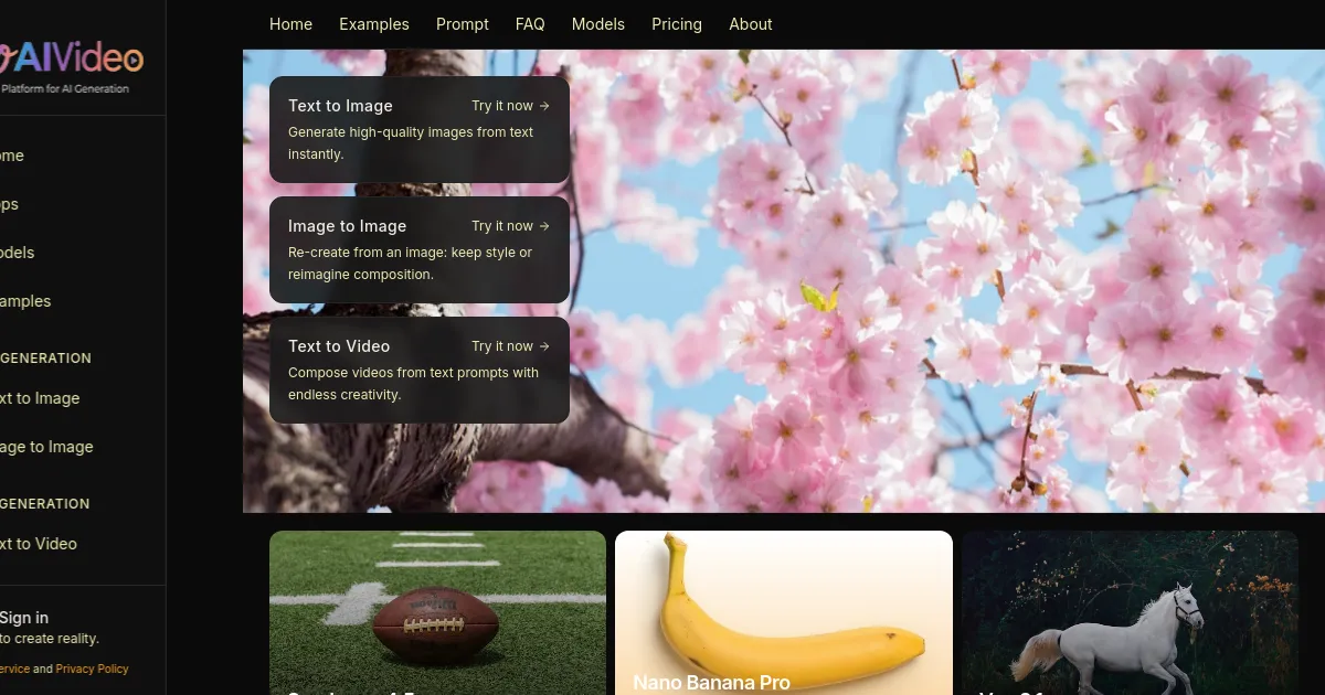 AI Video Generator & AI Image Generator