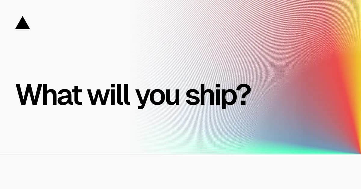 Vercel: Build and deploy the best web experiences with the Frontend Cloud