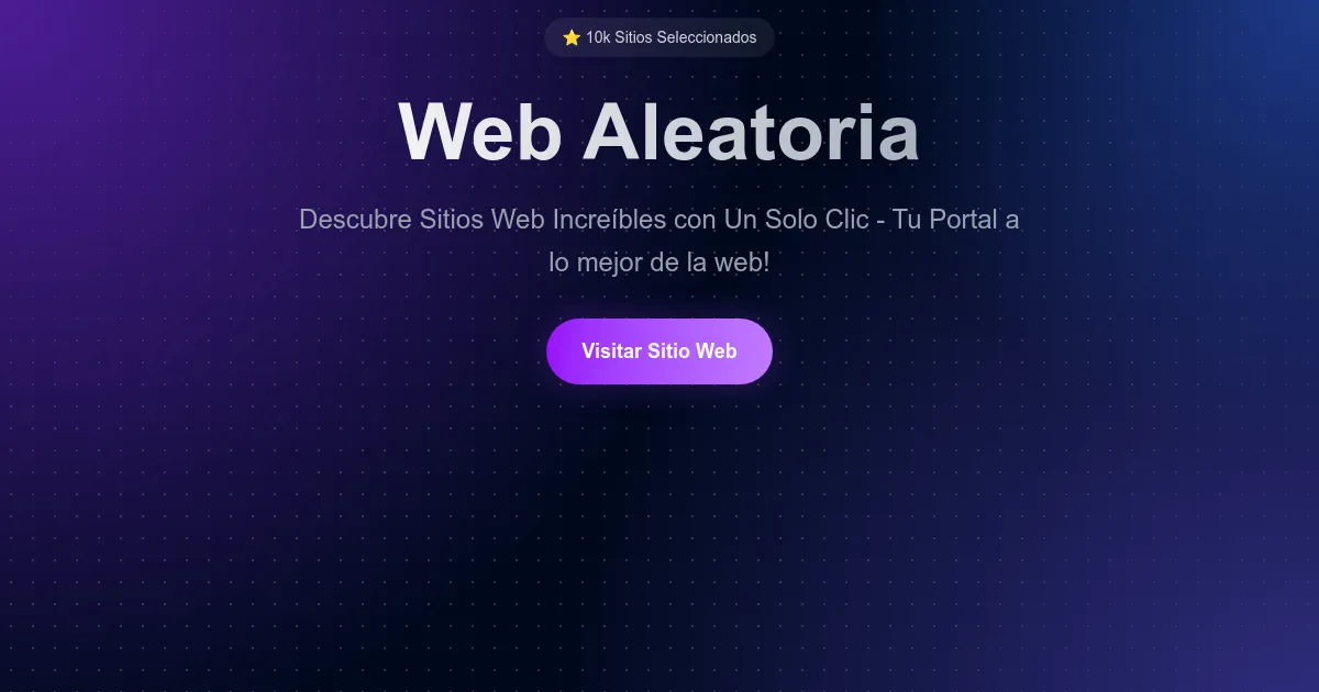 Web Aleatoria