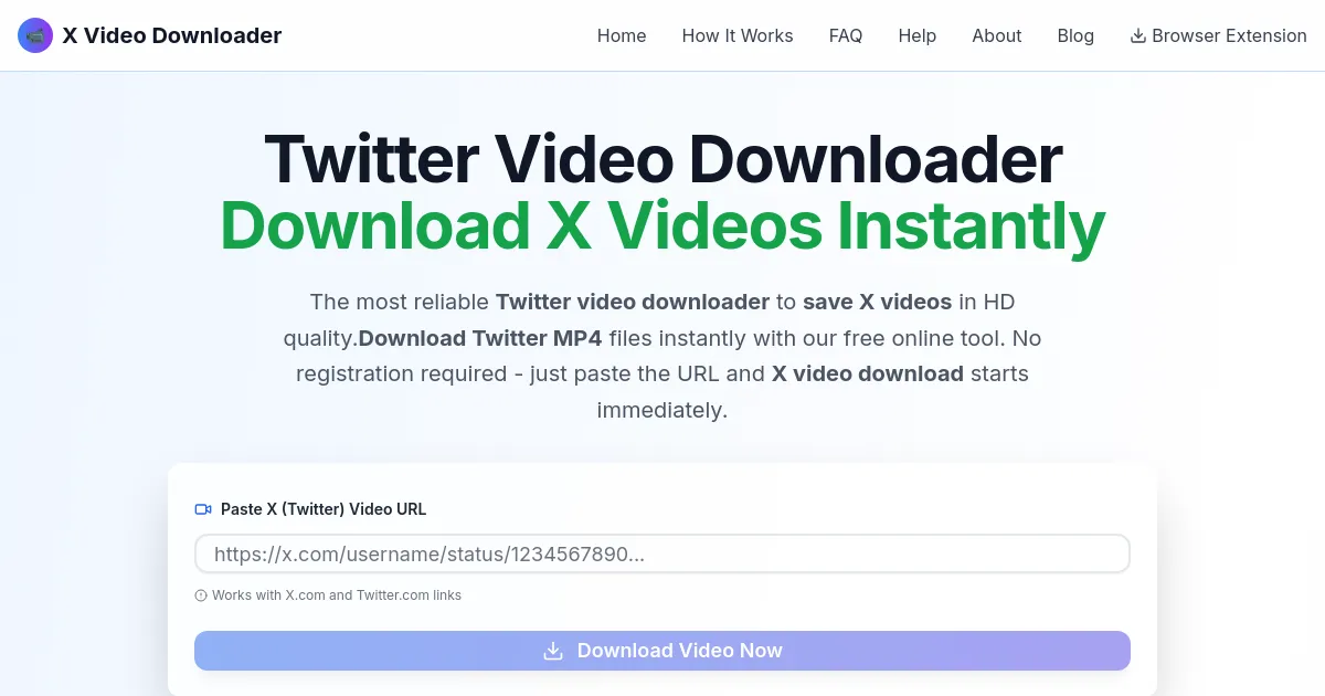 X Video Downloader